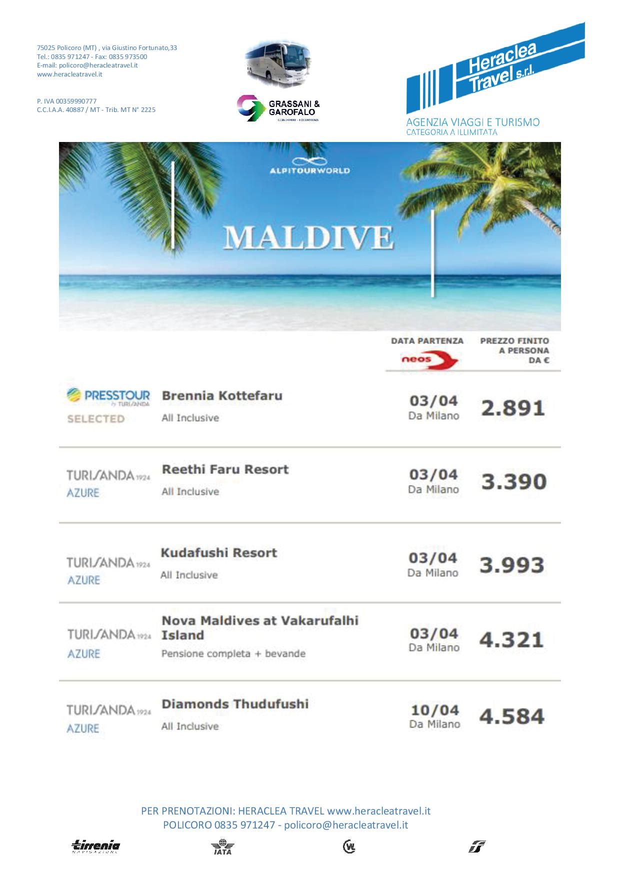 Al momento stai visualizzando Heraclea – Maldive