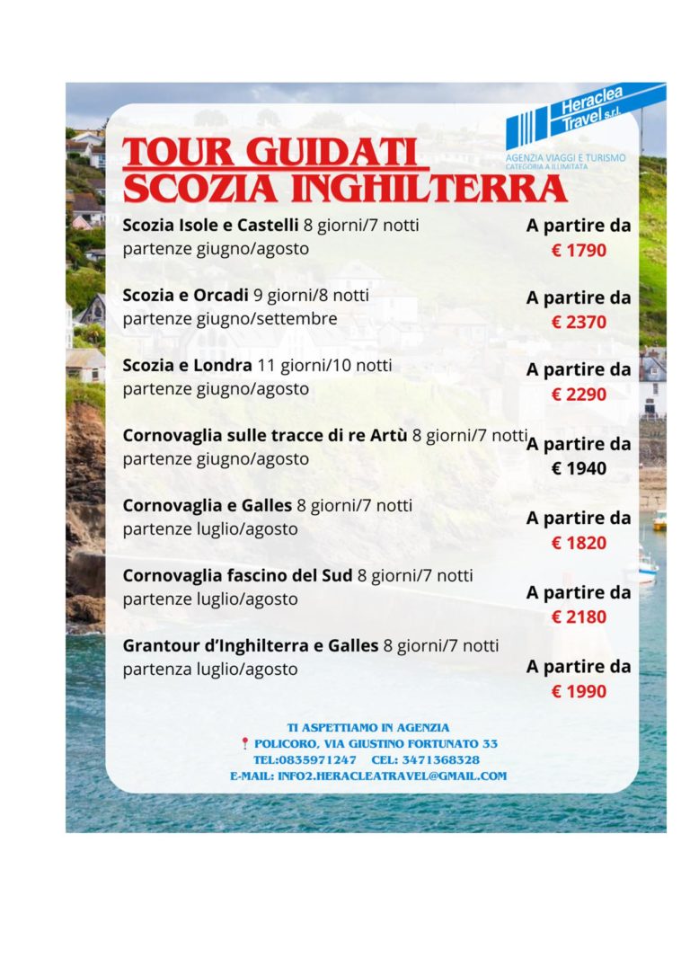 Scopri di più sull'articolo Heraclea – Tour Scozia